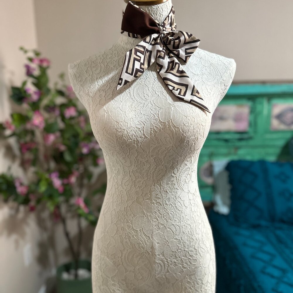 Fendi Silk Scarf - Picture 6 of 8